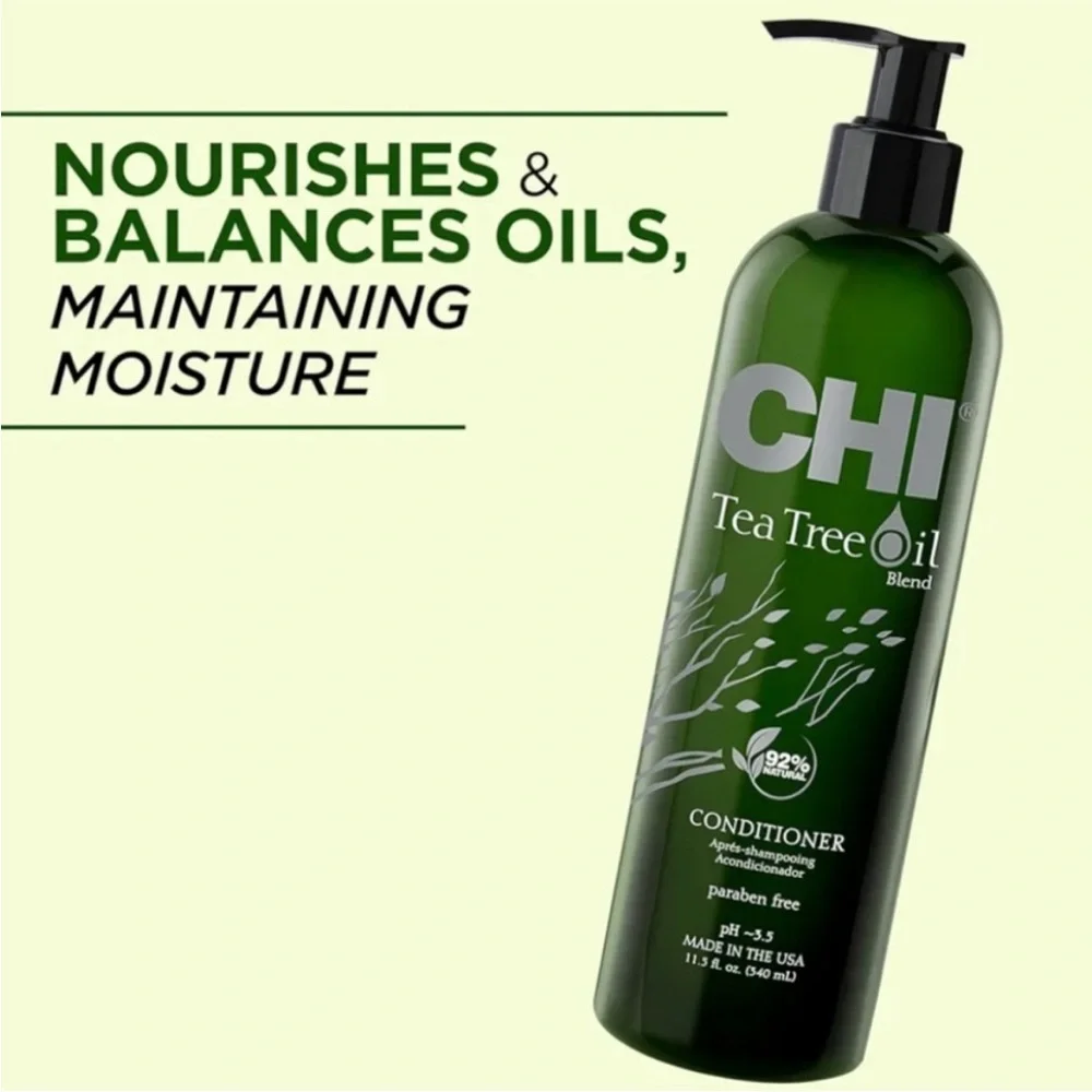 NEW Chi Tea Tree Oil Conditioner 25 OZ Professional Beauty Salon 739ml Size